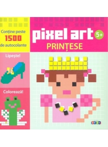 Pixel art. Prințese
