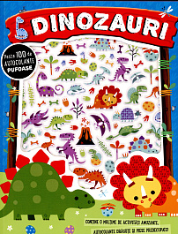 Dinozauri. Peste 100 de autocolante pufoase