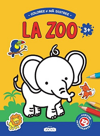 La zoo 3+, contine 12 autocolante