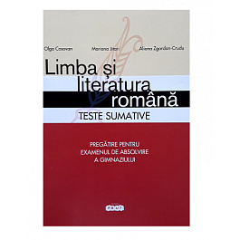Limba si literatura romana cl.9. Teste sumative