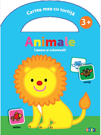 Animale 3+, lipeste si coloreaza